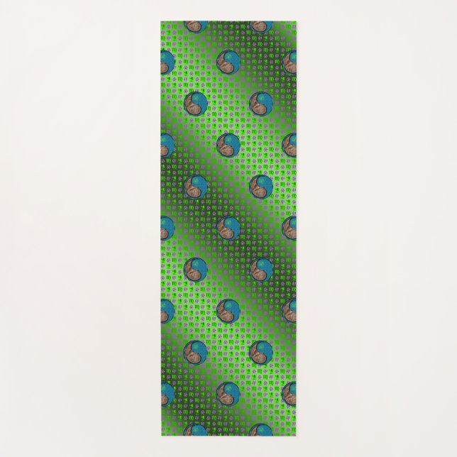Virgo & Water Rabbit Yogamatte (Vorderseite)