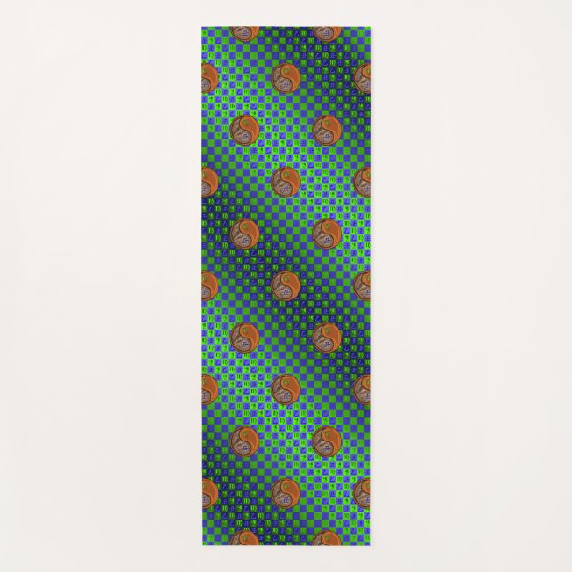 Virgo & Wood Ox Yogamatte (Vorderseite)