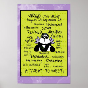 Virgo WordCloud-Poster Poster