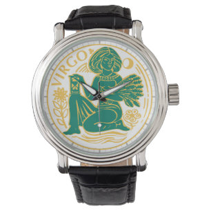 Virgo-Zeichen Armbanduhr