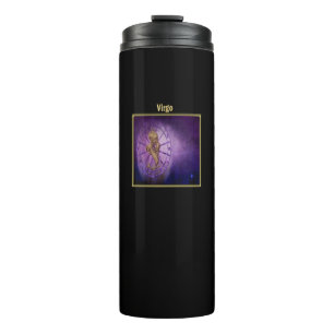 virgo Zodiac Astrologie Design Horoskop Thermosbecher