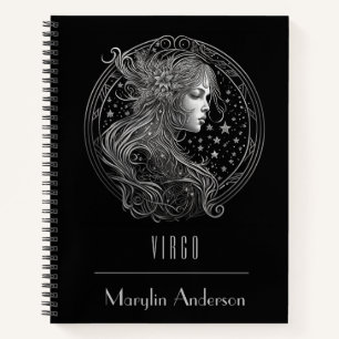 VIRGO ZODIAC ASTROLOGY CONSTELLATION CUSTOM NOTIZBUCH