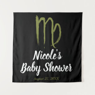 VIRGO Zodiac August September Astrologie Hintergru Wandteppich