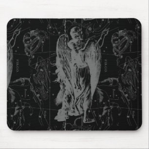 Virgo Zodiac Constellation Hevelius 1690 Mousepad
