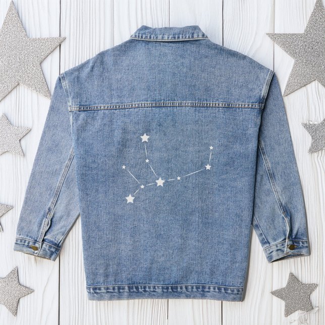 Virgo Zodiac Constellation Jeansjacke (Von Creator hochgeladen)