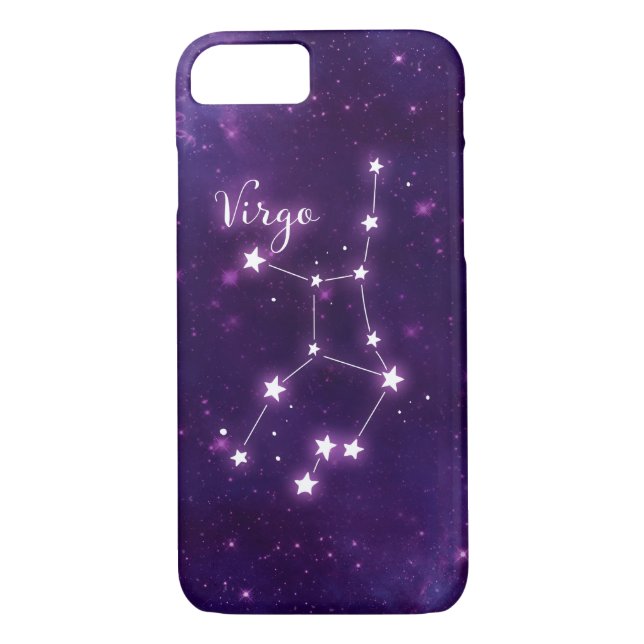 Virgo Zodiac Constellation Phone Case (Rückseite)