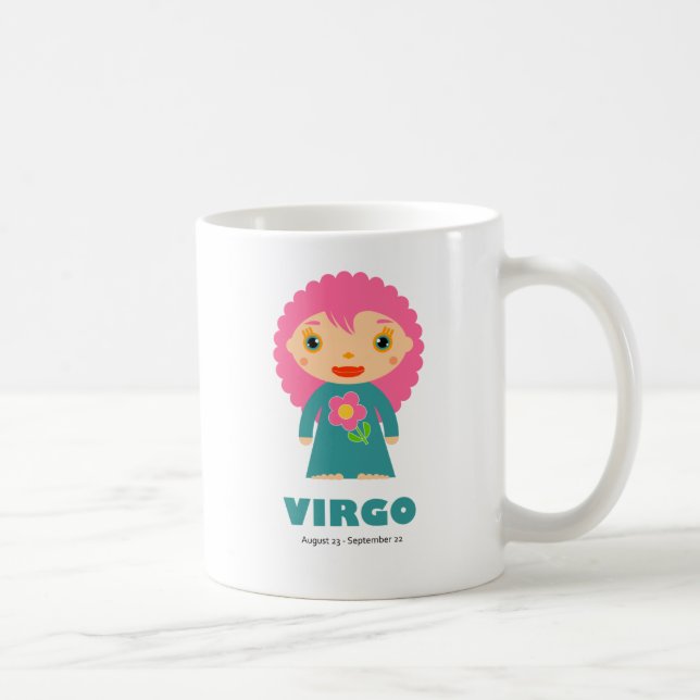 Virgo Zodiac für Kinder Tasse (Rechts)
