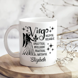 Virgo Zodiac Horoscope Individuelle Name Kaffeetasse