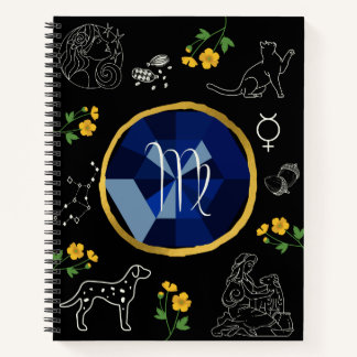 Virgo Zodiac Journal Notizbuch