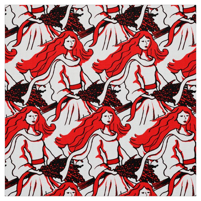 Virgo Zodiac Kunstmuster Stoff (Muster)