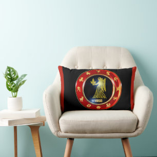 Virgo Zodiac Sign Astrologie Lendenkissen