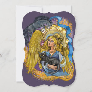 Virgo Zodiac Sign Einladung