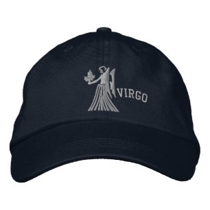 Virgo Zodiac Sign Embroidery August 23 - 22. Septe Bestickte Baseballkappe