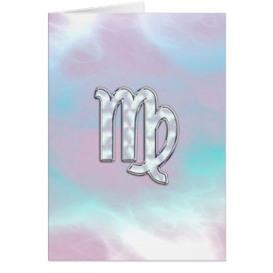 Virgo Zodiac Sign on Pastels Mutter von Pearl