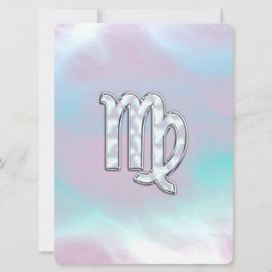 Virgo Zodiac Sign on Pastels Mutter von Pearl