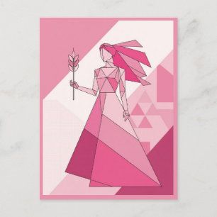 Virgo Zodiac Sign Postkarte