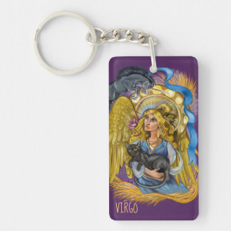 Virgo Zodiac Sign Schlüsselanhänger