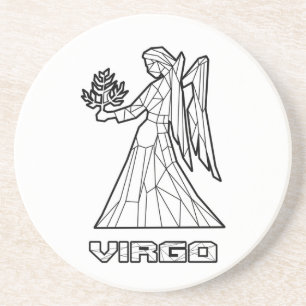 Virgo Zodiac Sign Untersetzer