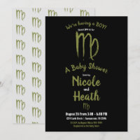 VIRGO Zodiac Summer Fall Astrology Baby Dusche
