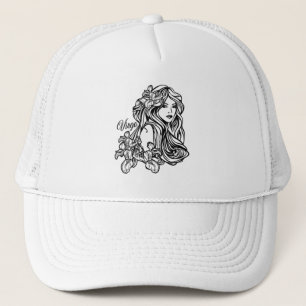Virgo Zodiac Symbol und Zeichen Truckerkappe
