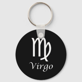 'Virgo' Zodiac-Zeichen Schlüsselanhänger