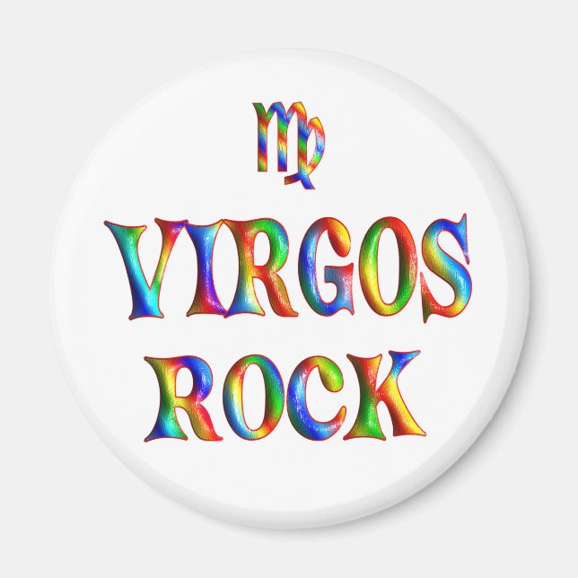 Virgos Rock Magnet (Vorne)