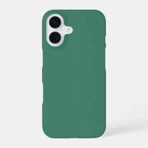 Viridian Solid Color iPhone 16 Hülle