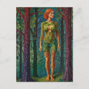 "Viridra’s Portrait" - Venen der Canopy Postkarte