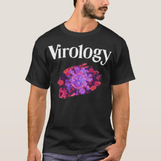 Virologie lila Viren T-Shirt