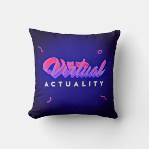 Virtual Acality Vaporwave Retro 80er Style Kissen