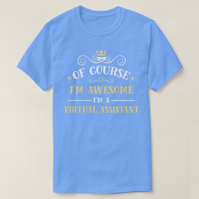 Virtual Assistant 7 T-Shirt (Design vorne)