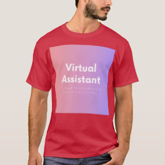 Virtual Assistant Funny Cool Definition T-Shirt