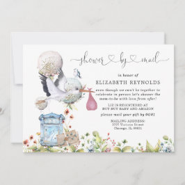 Virtual Baby-Dusche per Mail Einladung