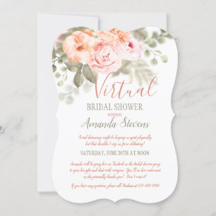 Virtual Bridal-Dusche Einladung