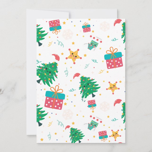 Virtual Christmas Feiertagskarte (Vorderseite)