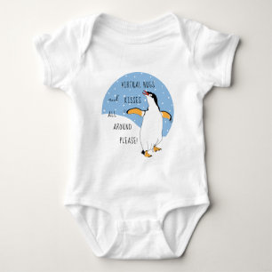 Virtual Hugs und Kisses Baby Jersey Bodysuit Baby Strampler