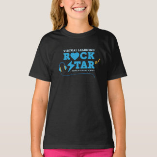 Virtual Learning Rock Star T - Shirt (Schwarz)