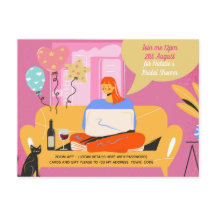 Virtual Party Baby Brautparty Geburtstag Grad.