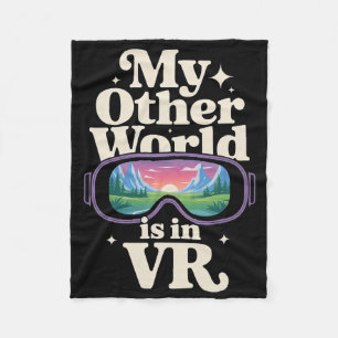 Virtual Reality-Headset für immersive Spielerwelte Fleecedecke