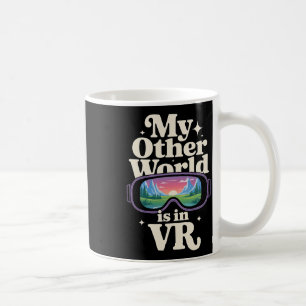 Virtual Reality-Headset für immersive Spielerwelte Kaffeetasse