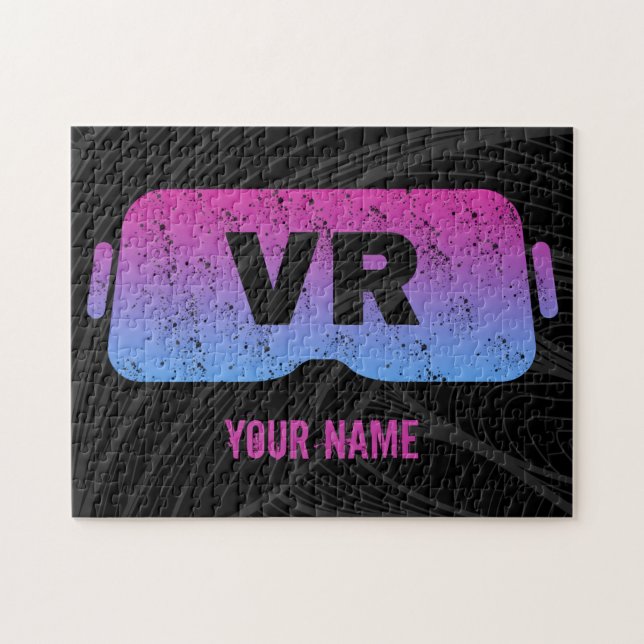 Virtual Reality VR Retro-Spieler-Videobrille Puzzle (Horizontal)