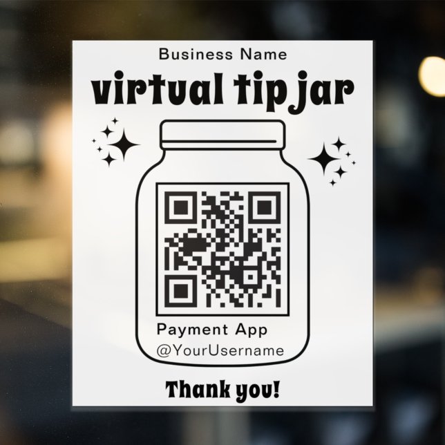 Virtual Tip Jar mit QR-Code Aufkleber (Von Creator hochgeladen)