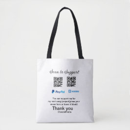 Virtual tip jar q oder Code-Geld-Spende PayPal ven