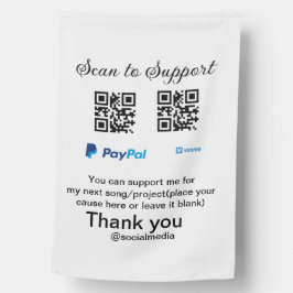 Virtual tip jar q oder Code-Geld-Spende PayPal ven