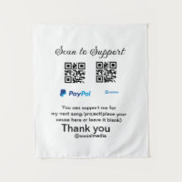 Virtual tip jar q oder Code-Geld-Spende PayPal ven