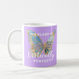 Virtually Perfect Personalisiert Teacher Geschenk Kaffeetasse