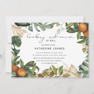 Virtuelle Babydusche für tropische Früchte