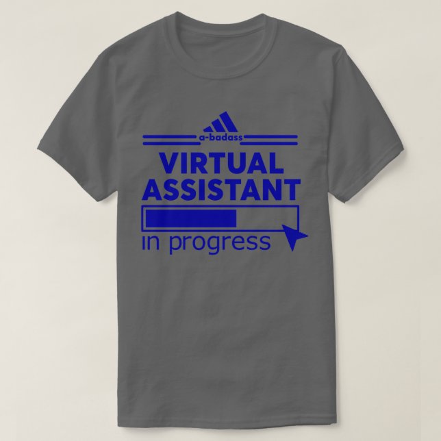 VIRTUELLE HILFE 6 T-Shirt (Design vorne)