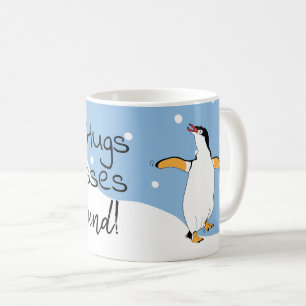 Virtuelle Hugs und Kisses überall Kaffeetasse