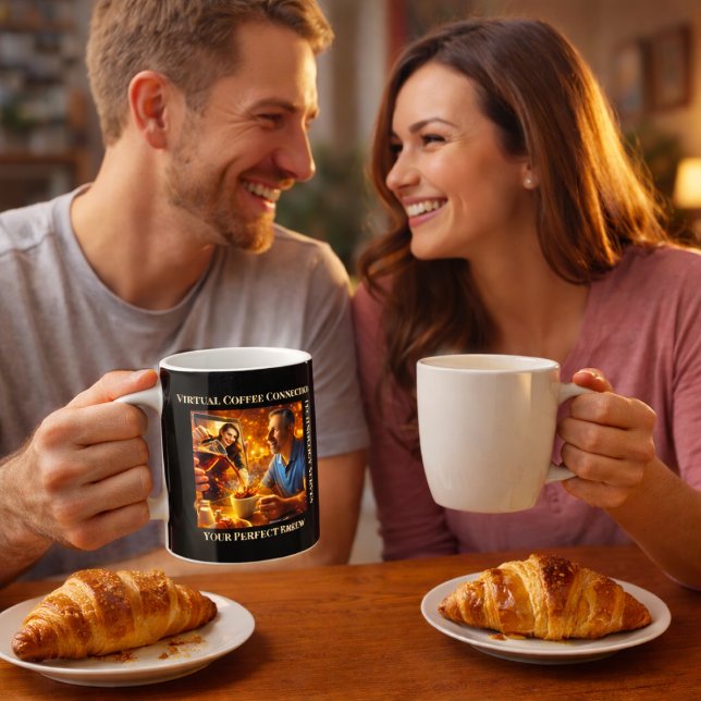 Virtuelle Kaffeeverbindung Kaffeetasse (Von Creator hochgeladen)